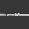 Modern Black Rifle Design With Tactical Scope Ergonomic Grip Magazine And Barrel