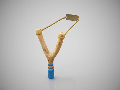 slingshot children's toys 3d model