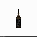 Jack Daniel's Old No 7 Tennessee Whiskey Bottle With Black Label Design