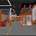 Professional 4S Auto Service Center Offering Car Repair Maintenance Beauty Services With Workshop Bays And Equipment