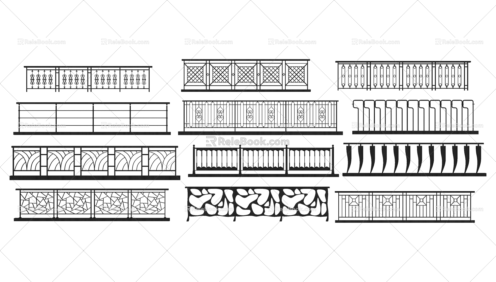 Railing 3d model