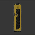 Yellow Black Lighter Tool With Ergonomic Design For Daily Household Use