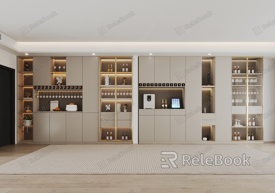 Wine Cabinet Combination model