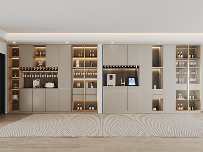 Wine Cabinet Combination model