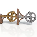 Durable Metal Automotive Suspension Parts With Bracket And Circular Components
