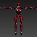 Robot Science Fiction Cyberpunk 3d model