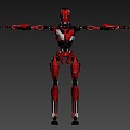 Robot Science Fiction Cyberpunk 3d model