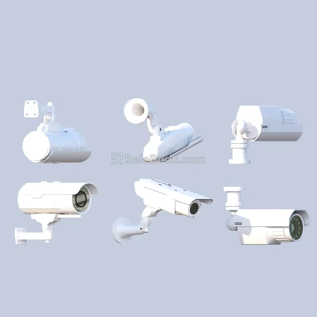 Surveillance camera probe 3d model