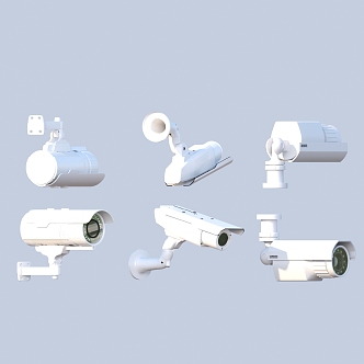 Surveillance camera probe 3d model