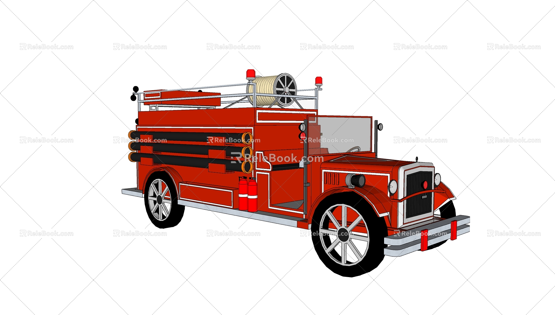 Fire truck 3d model