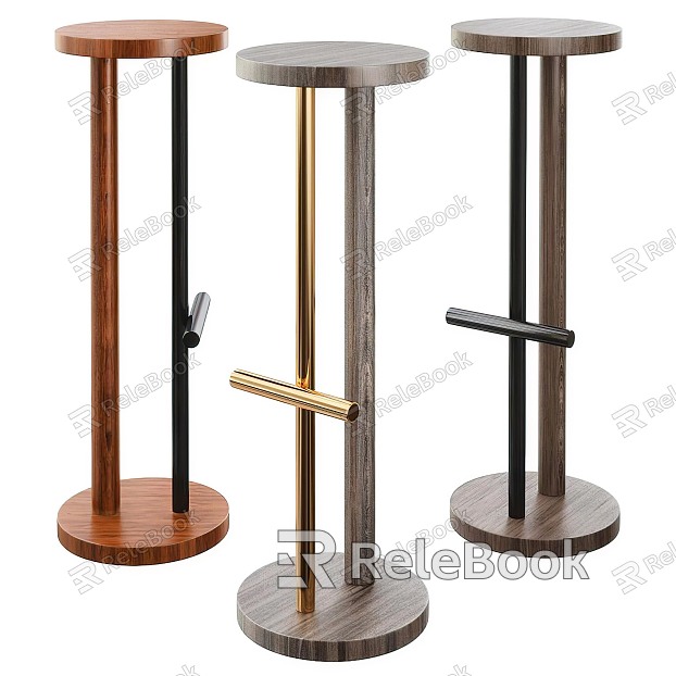 Modern Bar Stool Bar Chair model