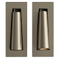 Modern Cylindrical Wall Lamps With Sleek Metal Finish In Different Colors
