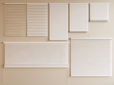 modern venetian blinds curtain model