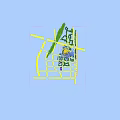 Modern High-Rise Residential Buildings In Community With Landscaped Greenery And Courtyard