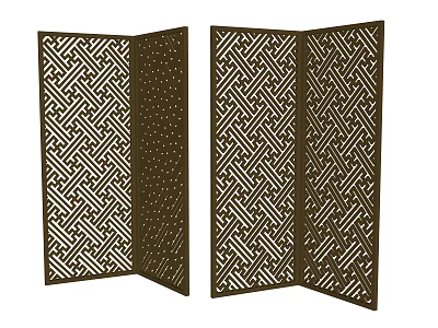 Modern partition 3d model Modern partition 3d model