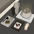 Modern decorations 3d model