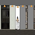 Modern Wardrobe Interior Design With Glass Doors Hanging Rods And Storage Drawers