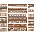 Decorative Room Divider Designs Showcasing Wooden Carvings Geometric Patterns And Floral Motifs For Home Decor