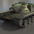 Tank KpfPz70 World of Tanks Low Face Number Low Model Simple Model Game Sub-era Film and Television Level Super Realistic High Precision 3d model