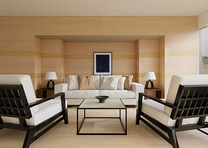 Modern living room 3d model