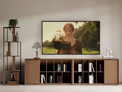 Antique TV cabinet 3d model