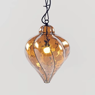 Yellow Chandelier Glass Chandelier Glass Chandelier Middle Ancient Chandelier Vintage Chandelier Bar Chandelier Classical Chandelier Ethnic Chandelier Atmosphere Chandelier 3d model