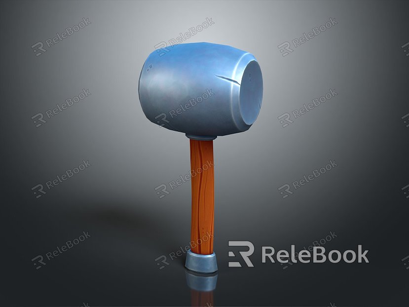 Hammer Tools Hardware Tools Processing Tools Furniture Furniture Realistic model