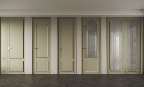 French Door 3d model