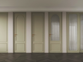 French Door 3d model