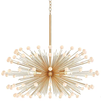 modern chandelier white zhuhai gall artificial satellite 3d model