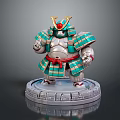 Mech Warrior Mech Soldier Machine Battlearm Mechanical Battlearm Machine Fighter Robot 3d model