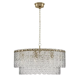 Modern minimalist chandelier 3d model