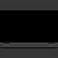 Dell Open Laptop Displaying Windows Interface With App Icons And Colorful Backlit Keyboard
