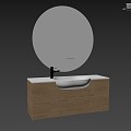 Modern sink 3d model