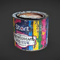 Colorful Industrial Catalyst Canister With Start Brand HIL132K Food Catalyst Label