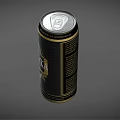 Black And Gold Shaplikа 62 Direct Beer Can With First Release Label Design