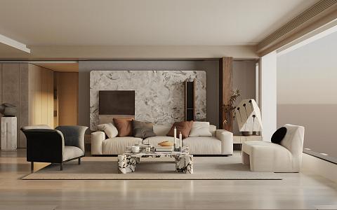 Living room 3d model