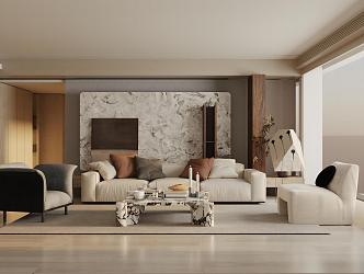 Living room 3d model