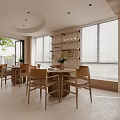 Modern Open Concept Living Dining Room With Wooden Ceiling Staircase And Recessed Lighting
