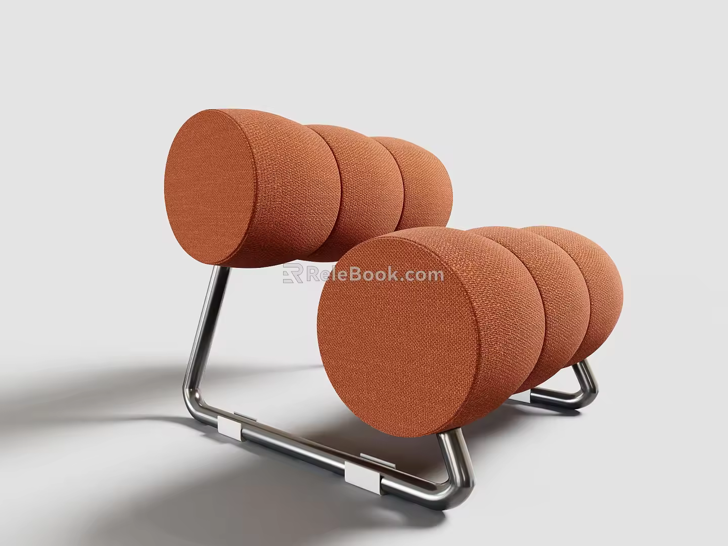 Modern Chair Casual Single Chair Lazy Sofa 3d model
