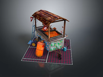 Food Truck Food Vending Vehicle Mobile Food Truck Mobile Vendor Mobile Vendor Mobile Vendor Car Dining Car Mobile Dining Car 3d model