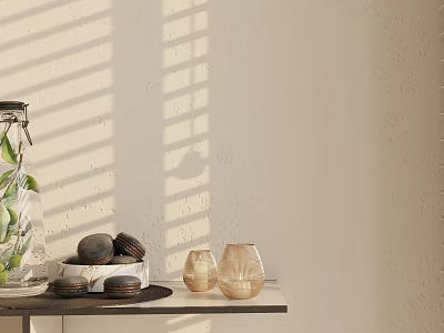 Fresh Homemade Fruit Salad Served on Ceramic Plate with Natural Light 3d model