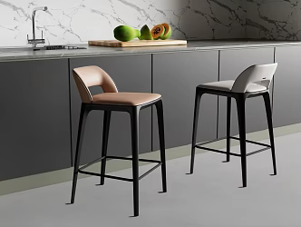 Bar Chair Bar Stool High Stool 3d model