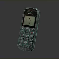 Nokia Classic Handheld Computer With Retro Design And Simple Screen Interface 3d model
