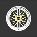 Chrome Alloy Wheel With Stylish Spoke Design Center Logo And Shiny Reflective Surface