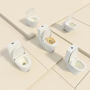Toilet 3d model