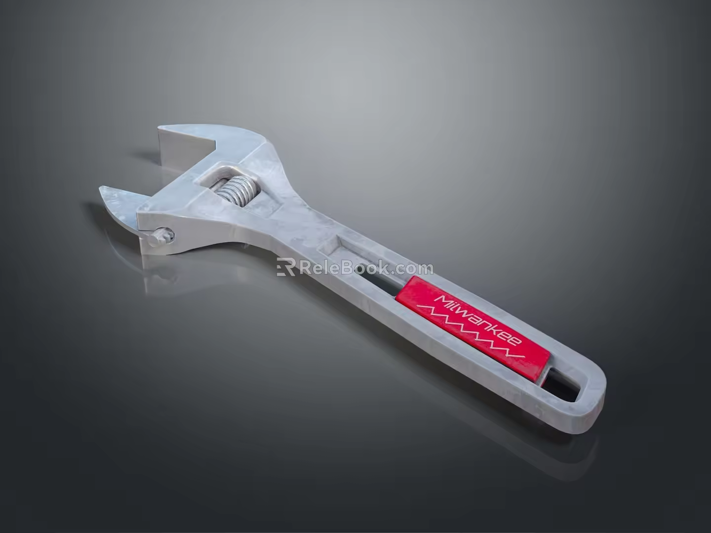 Pipe pliers vise bench vise wrench tool hardware tool processing tool furniture 3d model