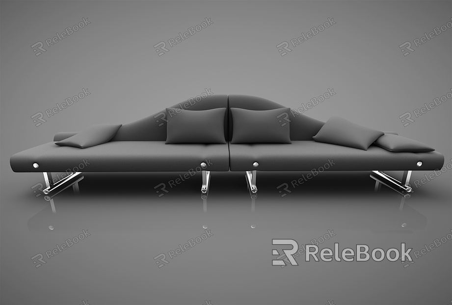 modern double sofa leisure sofa model