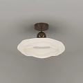 The bedroom ceiling lamp round ceiling lamp pattern ceiling lamp net red ceiling lamp rose ceiling lamp 3d model