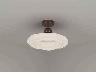 The bedroom ceiling lamp round ceiling lamp pattern ceiling lamp net red ceiling lamp rose ceiling lamp 3d model
